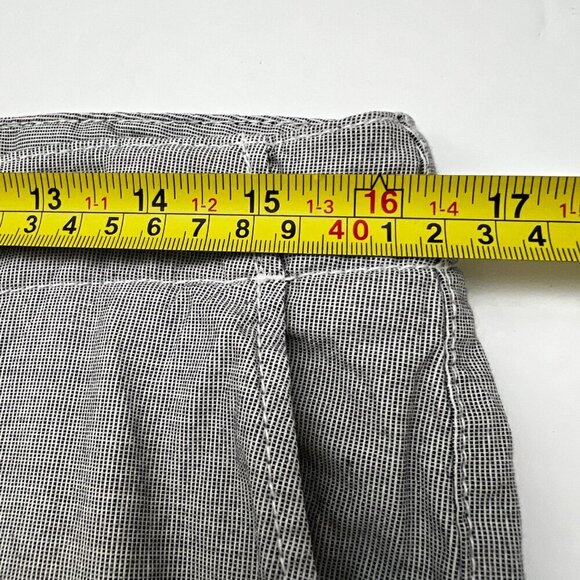 L.O.G.G. H &M Women Chino Pants Blue/White fine striped Straight Leg Size 12 - Picture 7 of 10